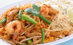 Pad Thai crevettes